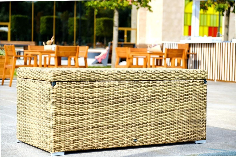 Сундук из искусственного ротанга 4Sis Porto beige