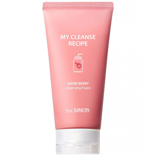 Пенка для умывания с экстрактами фруктов THE SAEM My Cleanse Recipe Shine Berry Cleansing Foam 150мл