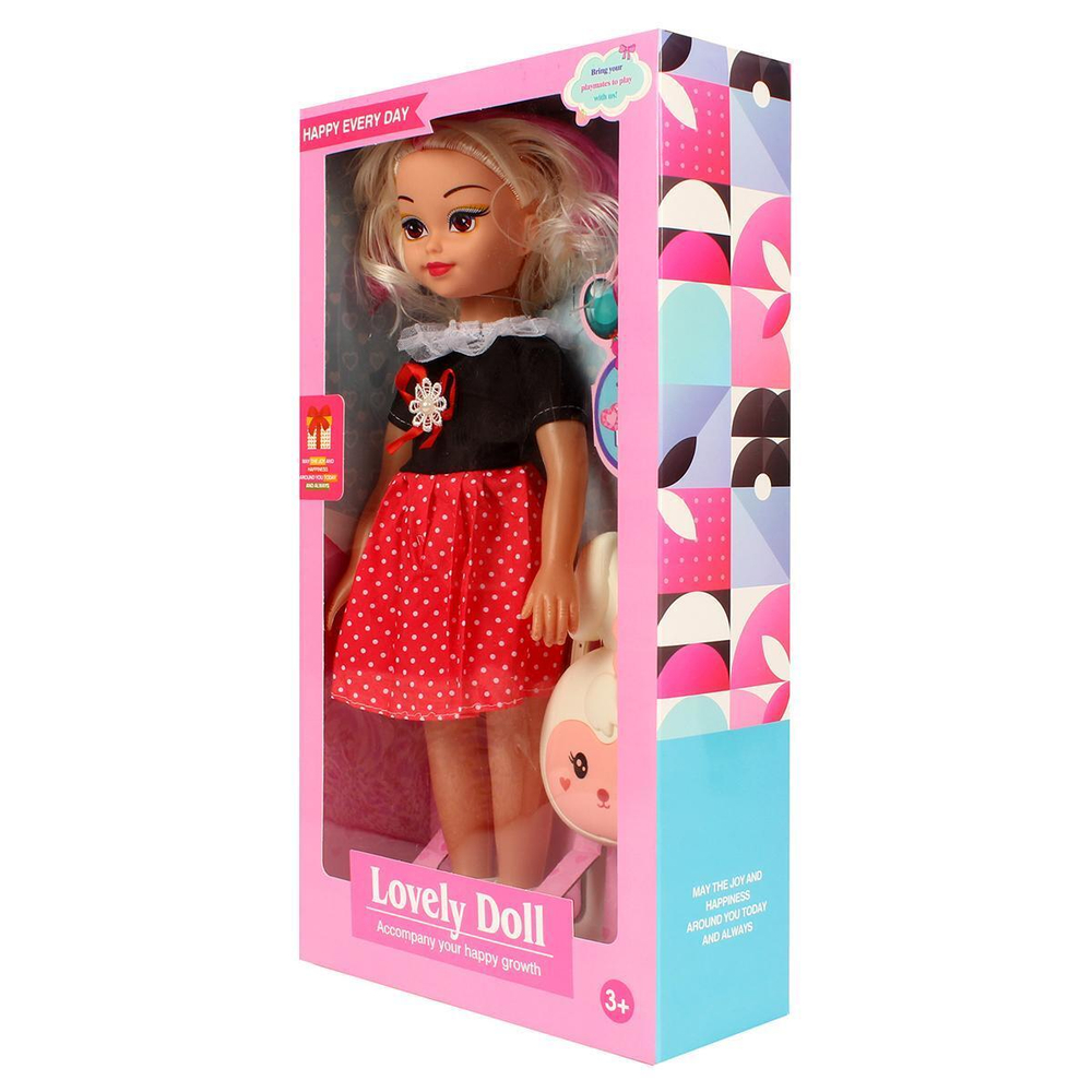 Кукла классическая озвученная 42см, коробка HM46