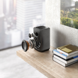 Беспроводная акустика (смарт кoлoнкa) Denon Home 150, Black (черный)