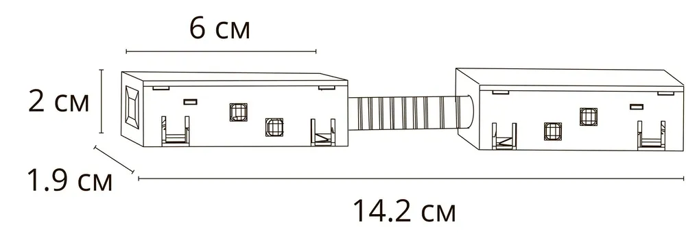 Коннектор для шинопровода Arte Lamp LINEA-ACCESSORIES