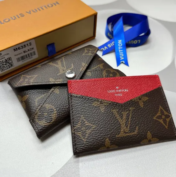 Держатель для карт Louis Vuitton Kirigami красный