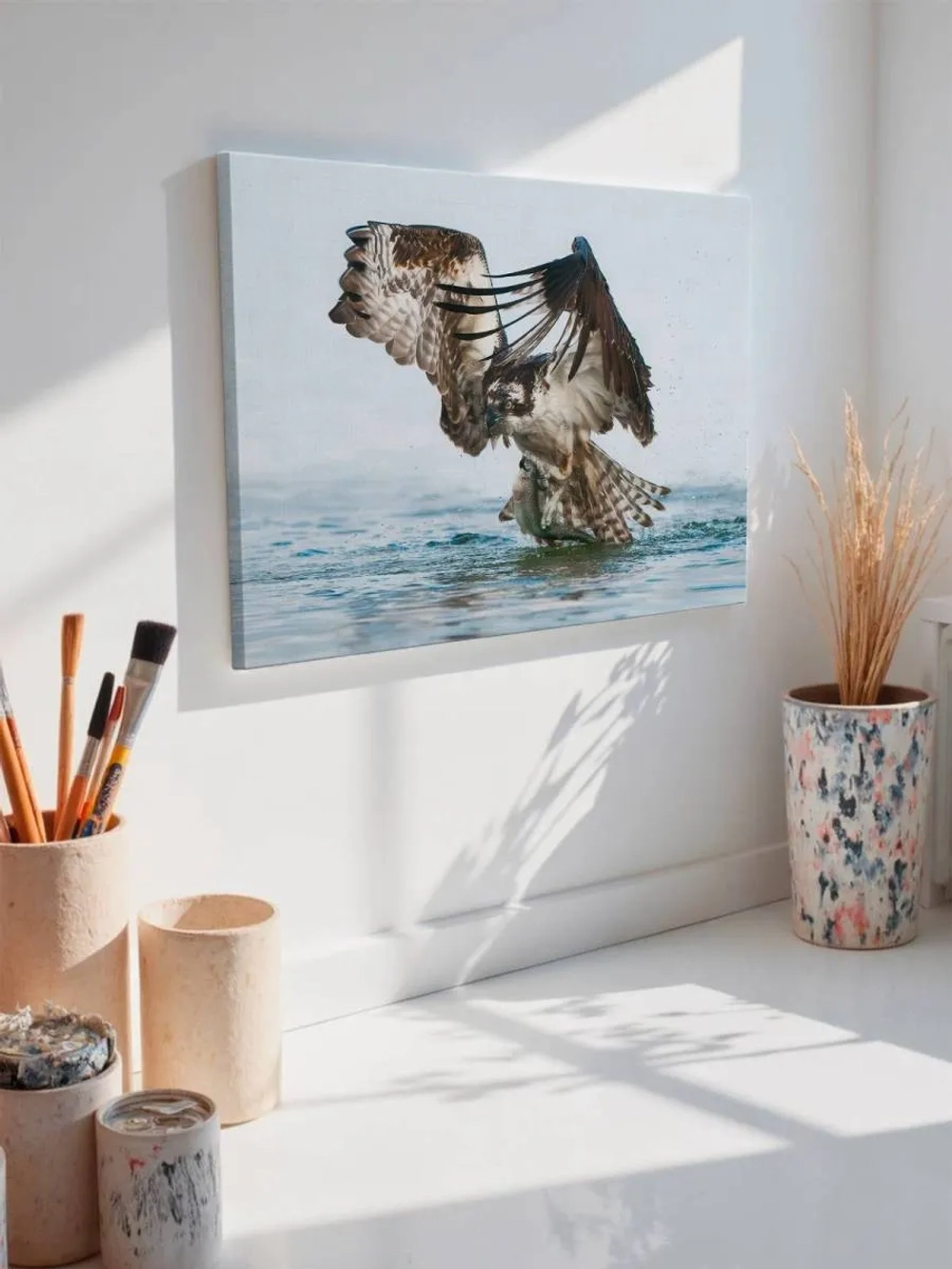Картина на стену 40 X 50 Хищная птица