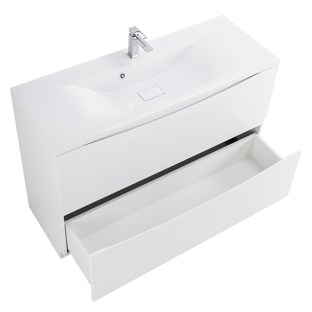 Тумба напольная с раковиной BelBagno MARINO-1000-2C-PIA-BL-P