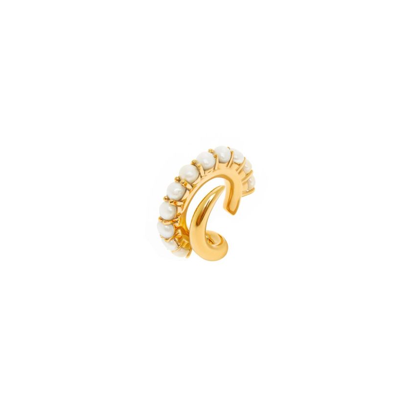 Chunky Claw Pearl Ear Cuff