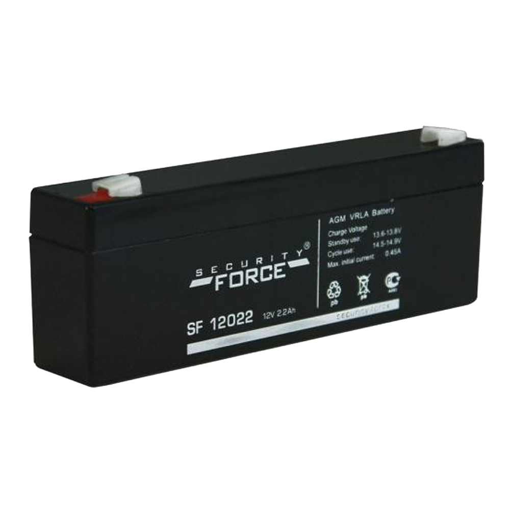 Аккумулятор 2,2 А/ч (SF 12022), ЧЕРНЫЙ, (4614030010002)