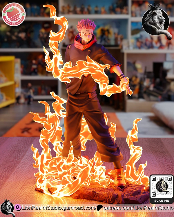 Юдзи Итадори Сукуна Рёмэн Магическая битва Фигурка Satoru Gojou The Magic Battle Sorcery Fight