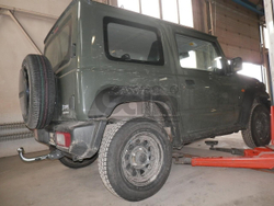 Фаркоп оцинкованный Galia S137A для SUZUKI Jimny, offroad, 2018-(паспорт и сертификат в комплекте)(без электрики)