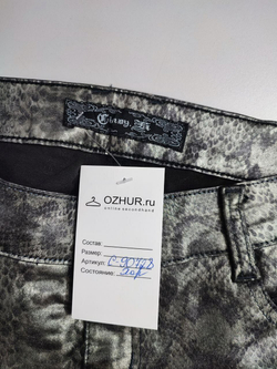 Брюки с принтом 44 размер