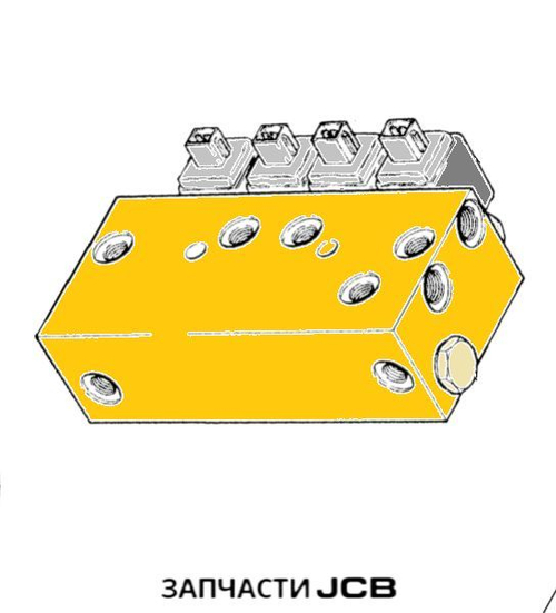 Клапан в сборе JCB JLJ0387