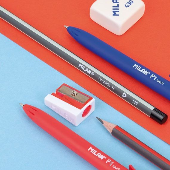 Display box 25 red P1 touch pens