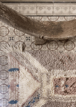 Шерстяной стираемый ковер Lorena Canals Zuni 240х90 см