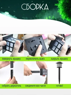 NOLA HOME Уличный светильник, 1.2W, количество ламп:6шт