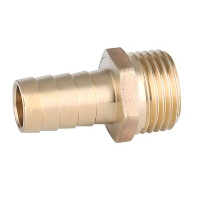 ViEiR Штуцер для шлангов 1/4" НР 10 мм, латунь (VRM110)