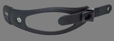 Стреп нижний открытый с ремешком черн.