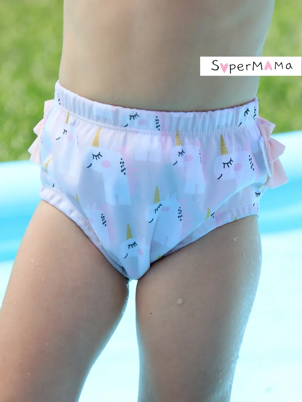 Подгузник трусики для плавания бассейна многоразовый