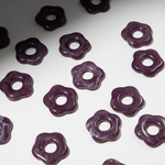 Подвеска "Незабудка", 25мм, фиолетовый акрил