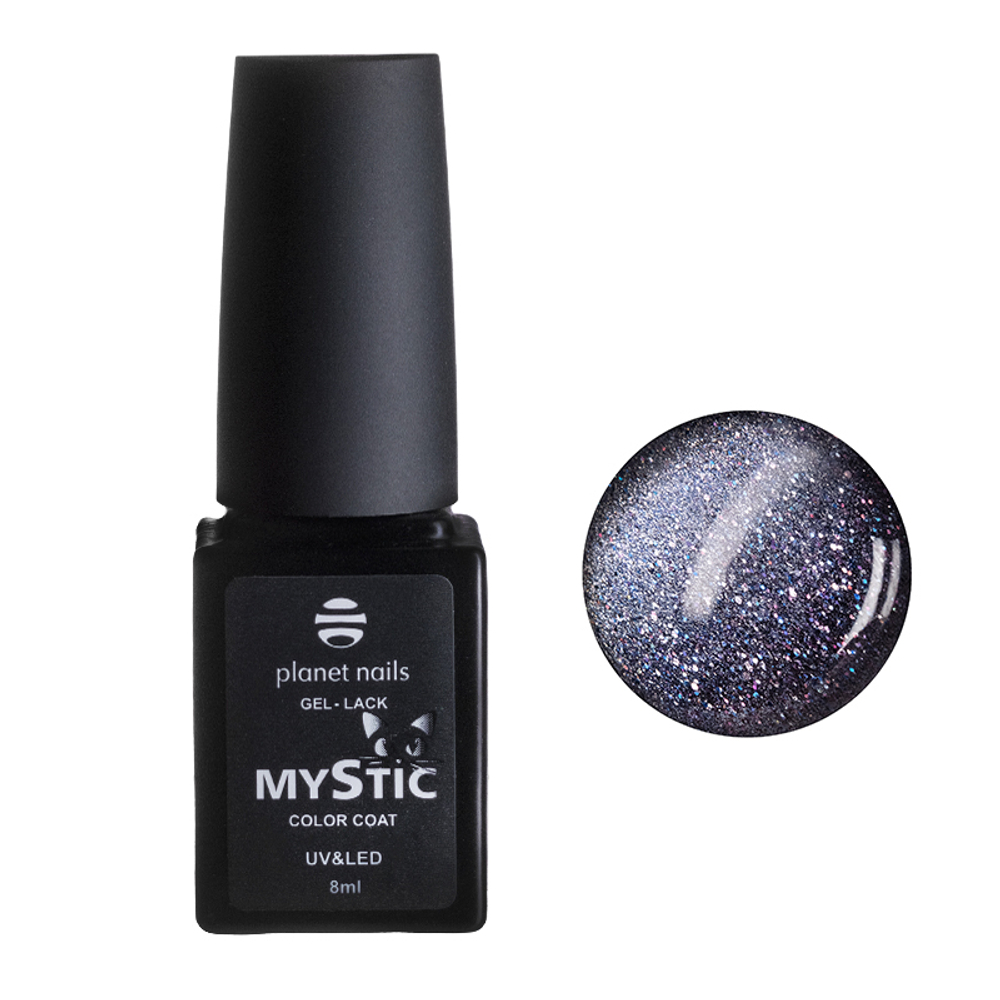 Planet Nails Гель-лак "MYSTIC" 945 Кошачий глаз, 8мл