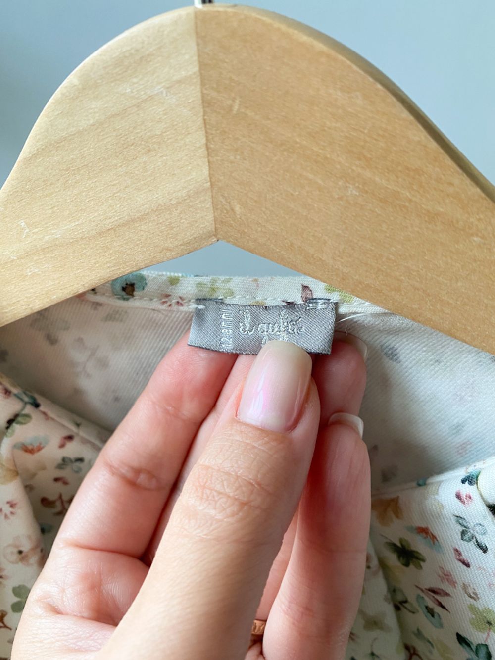 Хлопковая блузка Il Gufo, 152