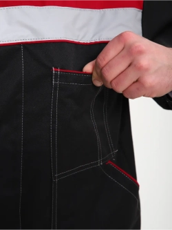 Костюм рабочий спецодежда Легион черный