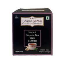 Чай растворимый с имбирем Bharat Bazaar Ginger 10 саше 2 шт