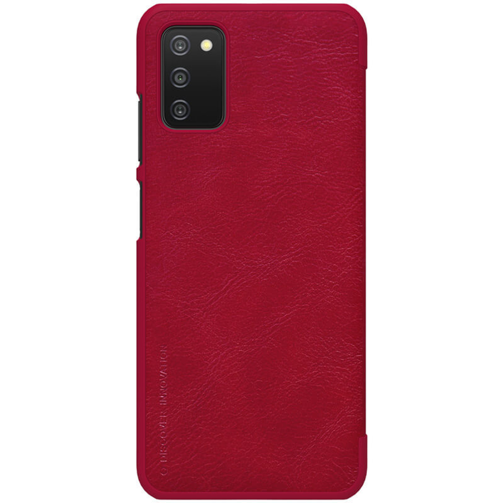 Кожаный чехол-книжка Nillkin Leather Qin для Samsung Galaxy A03s