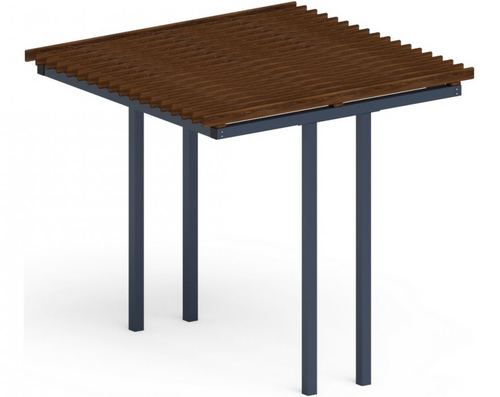 Пергола навес без поликарбоната МФ 77.04.01-01