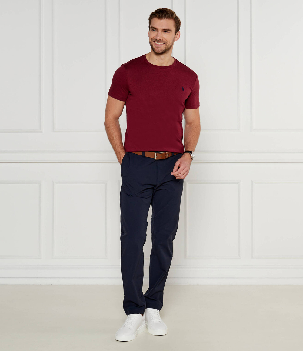 Футболка POLO RALPH LAUREN - бордовый(710671438)