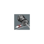 1767 Отвёртка TORX® TX 10x80 мм WERA 05031302001