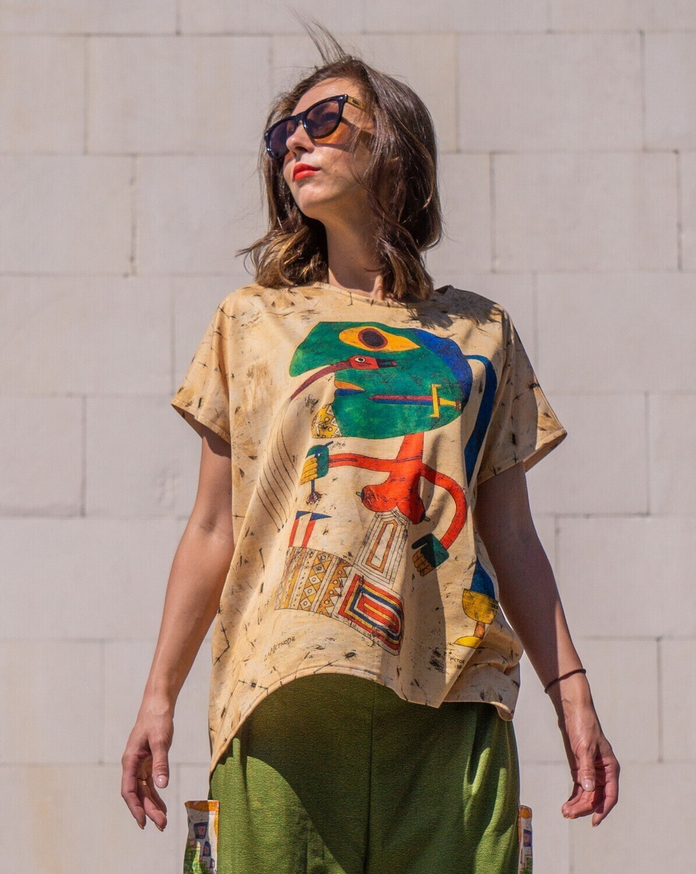 Футболка "Браунер", по мотивам живописи художника сюрреалиста Виктора Браунера