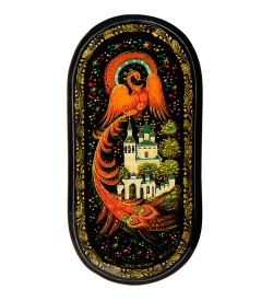 Народные промыслы ШК-45/22-B Шкатулка «Жар-птица» исп. Орлова