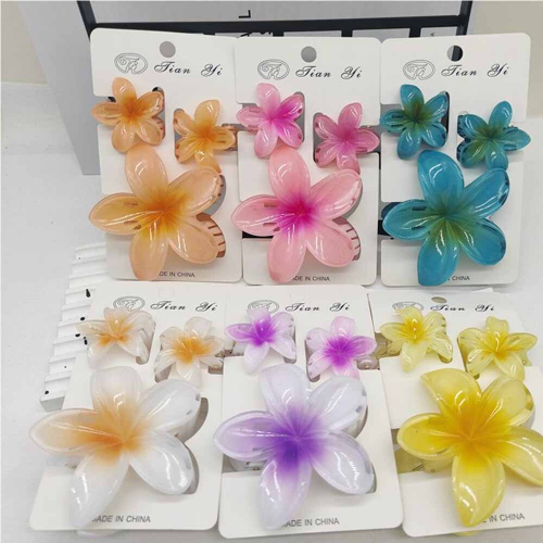 Набор заколок из 3х шт Цветы