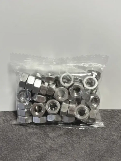 Гайка М8 нержавеющая шестигранная - 50 штук