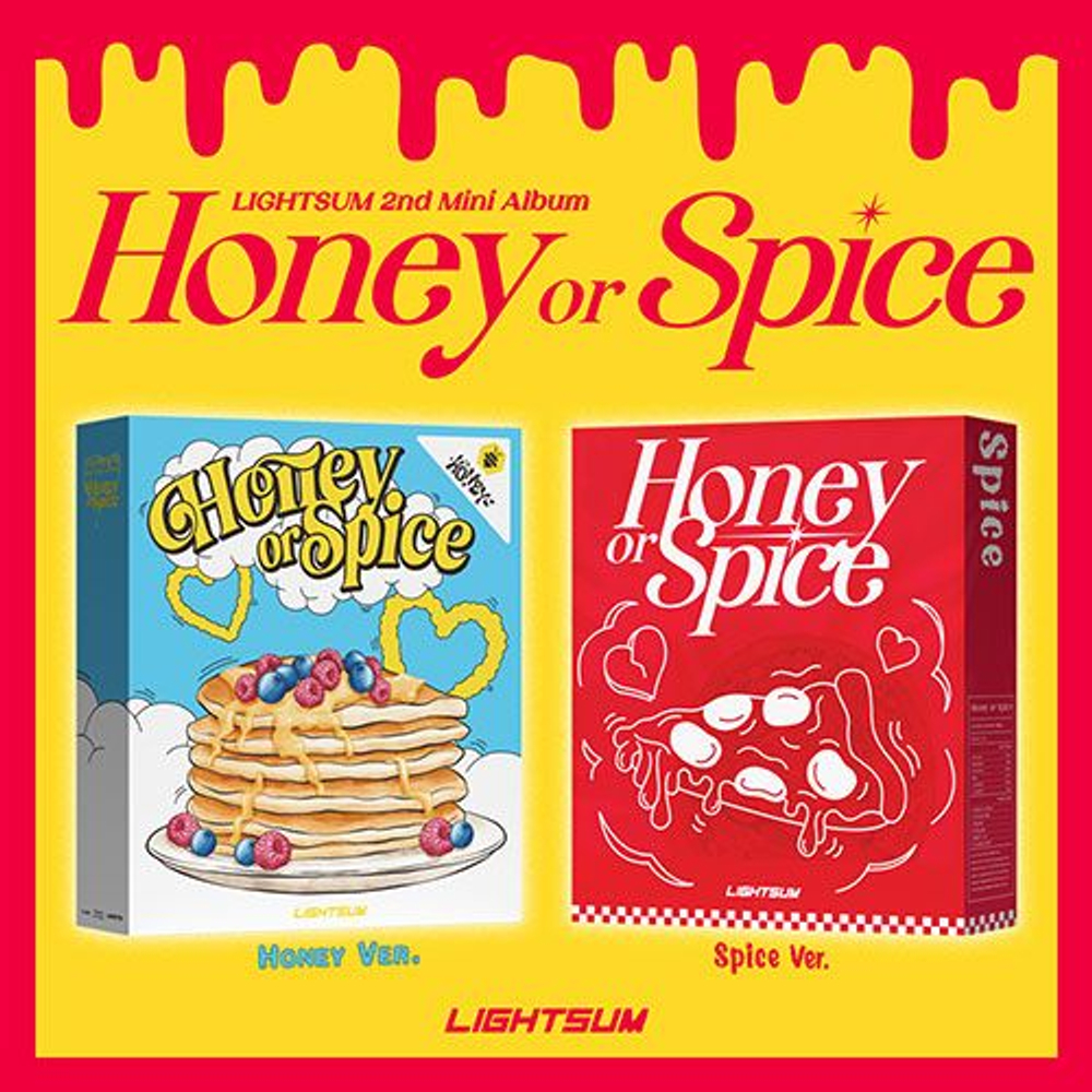 Альбом LIGHTSUM - HONEY OR SPICE 2nd Mini Album RANDOM Version