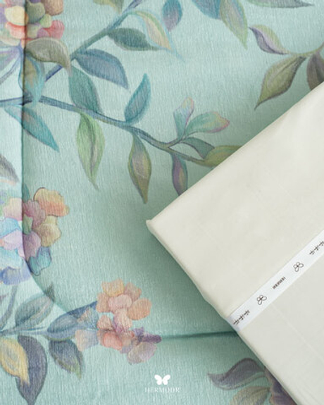 Комплект постельного белья двуспальный Khezaracheshm Hermodr 8 предметов 130220262 Иран