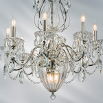 790114 Люстра SCHON 11х60W E14 Серебро