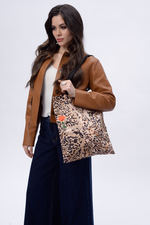 Шоппер «Кот и роза»