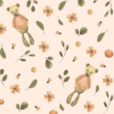 Карамельные мишки.Весна.Цветы.