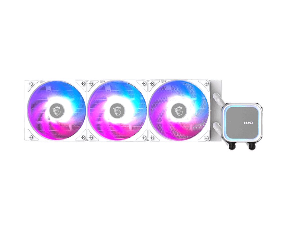 Водяное охлаждение для CPU MAG CORELIQUID A13 360 WHITE Socket Intel/AMD, ARGB, 3pin, Fan 3x120см