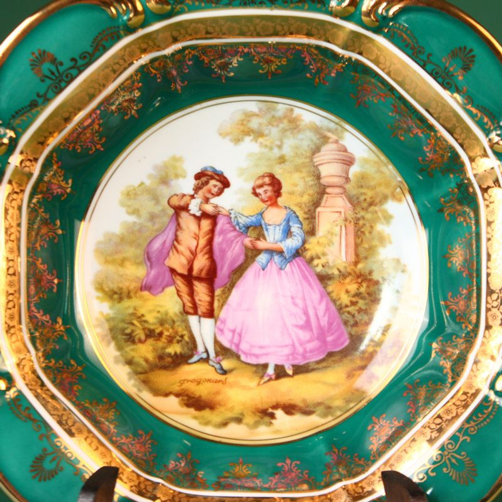 Парадная ваза-фруктовница