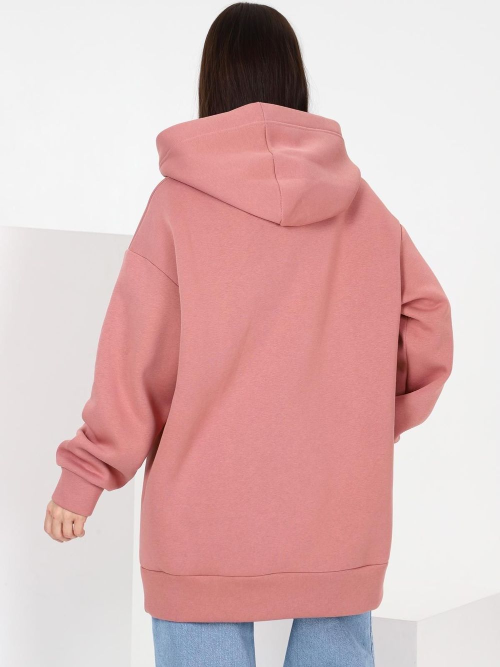 Твин - худи утепленная сухая роза Iv-capriz