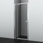 Душевая дверь WasserKRAFT Aula 11P04 90 стекло прозрачное/профиль хром