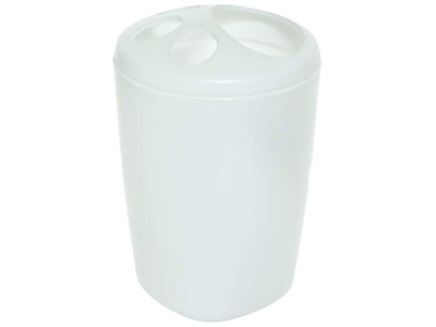 Подставка для зубных щеток Aqua снежно-белый