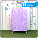 Большой чемодан IMPREZA GRAPHIC с расширителем, Лиловый