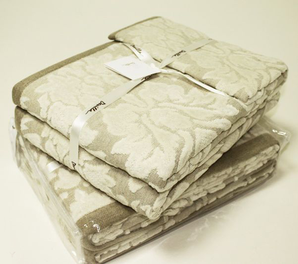 Набор полотенец 3 шт Devilla Maura натуральный