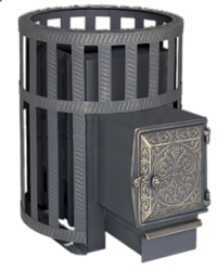 Печь "Викинг" 15 (сетчатый кожух, ДТ-4) NEW