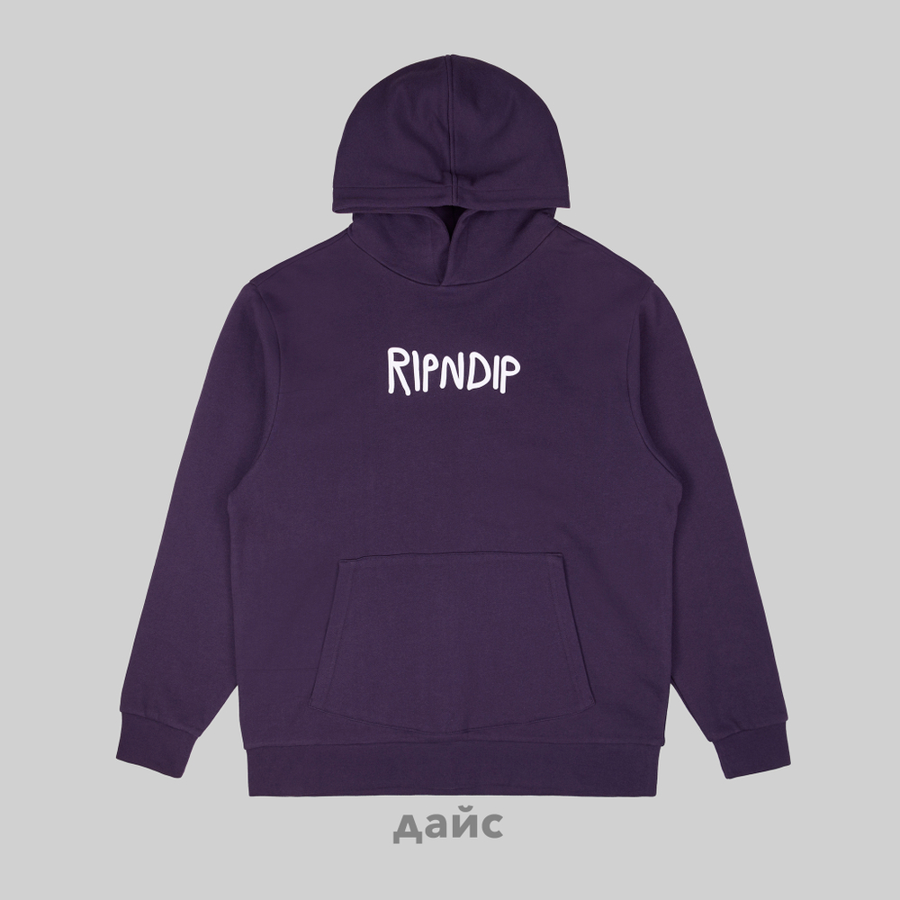 Толстовка мужская Ripndip Rubber Logo Hoodie