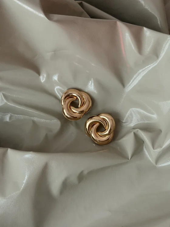 Серьги Cloud, Золотой