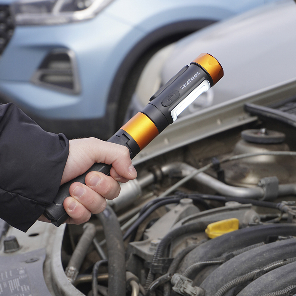 WDK-FL600 Фонарь аккумуляторный светодиодный склданой, 600 Лм