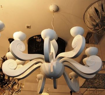 replica  Botero s pendant lamp 6 lights (red)